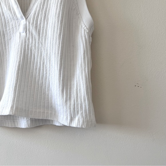 ZARA | Cropped Polo Top - Picture 4 of 4